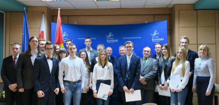 Stypendyści Zespołu Szkół Ponadgimnazjalnych w Kleczewie