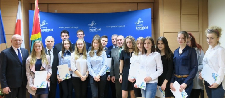 Stypendyści Zespołu Szkół Ponadgimnazjalnych w Sompolnie