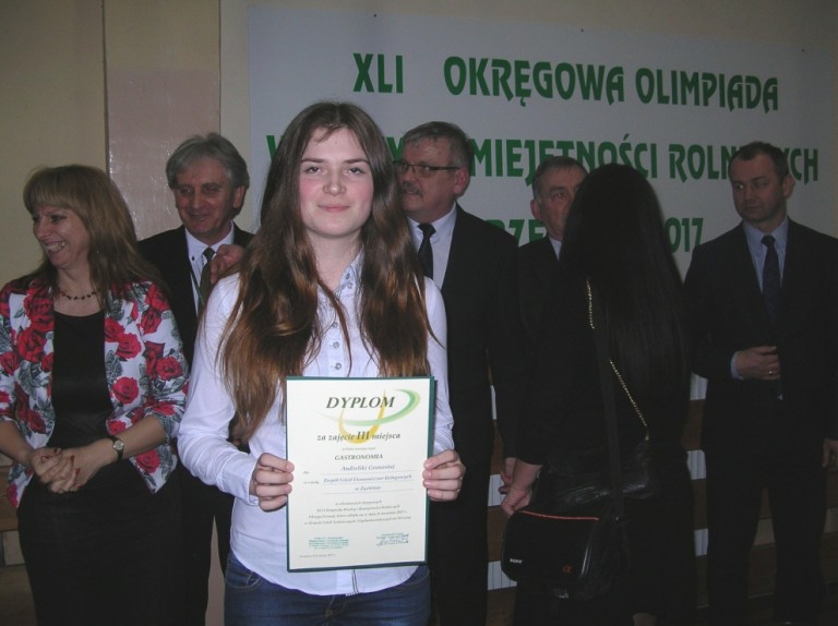 Andżelika Gronostaj w finale Olimpiady Wiedzy i Umiejętności Rolniczych
