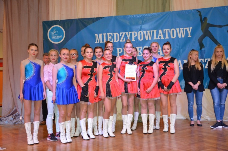 Wyróżnienie dla Mażoretek Charme z Ochotniczej Straży Pożarnej w Rychwale / Szkoły Podstawowej nr 12