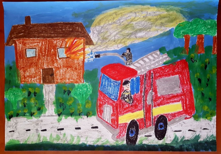 Praca Miłosza Kwaśniewskiego ze Szkoły Podstawowej im. Marii Konopnickiej w Dąbroszynie