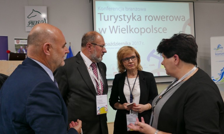 Rowerem przez Wielkopolskę – konferencja branżowa w Koninie