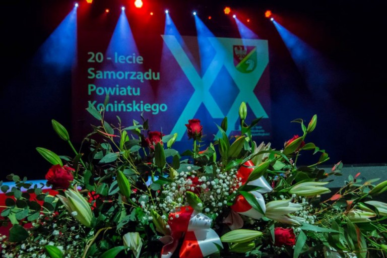 Gala 20-lecia Powiatu Konińskiego