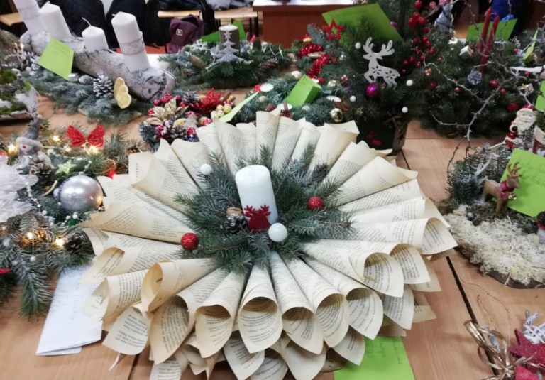 Świąteczny klimat w ZSEU w Żychlinie