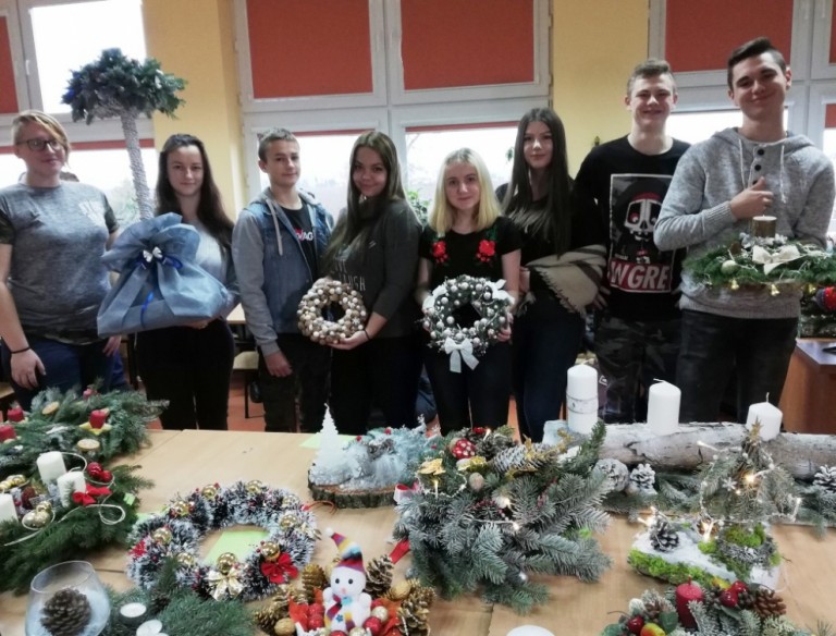 Świąteczny klimat w ZSEU w Żychlinie