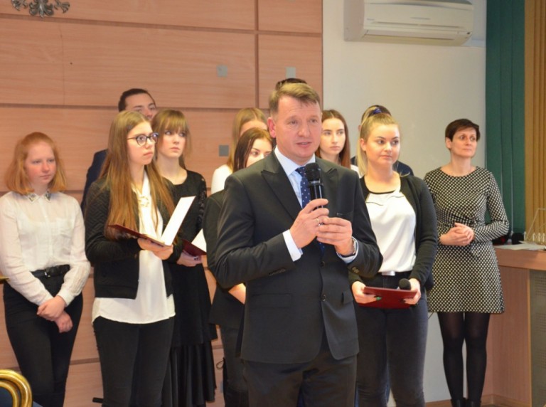 Powitali Nowy Rok w starostwie