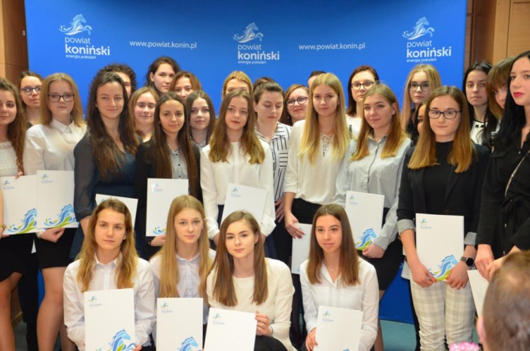 101 uczniów ze stypendium Starosty Konińskiego