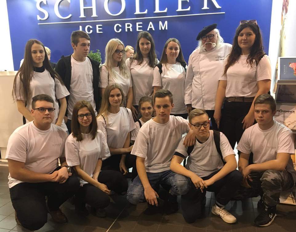 Kucharze z ZSEU w Żychlinie w projekcie 