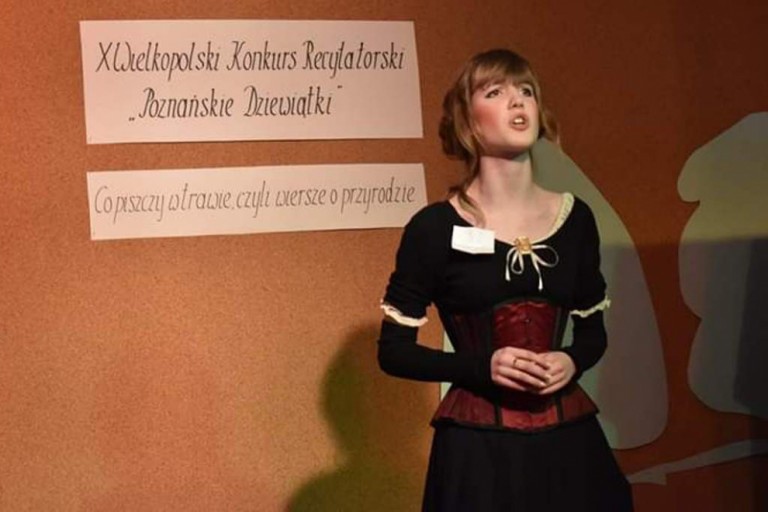 Sukces recytatorski uczennicy z ZSEU