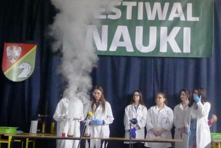 Festiwal Nauki w ZSP w Kleczewie