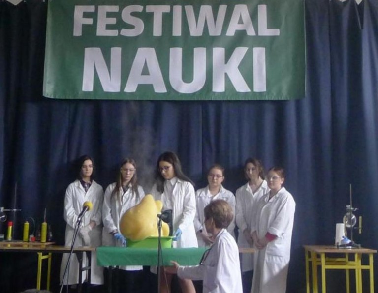 Festiwal Nauki w ZSP w Kleczewie