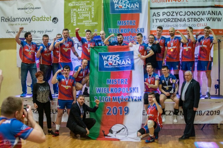 Orzeł Osiecza ponownie mistrzem Wielkopolski!