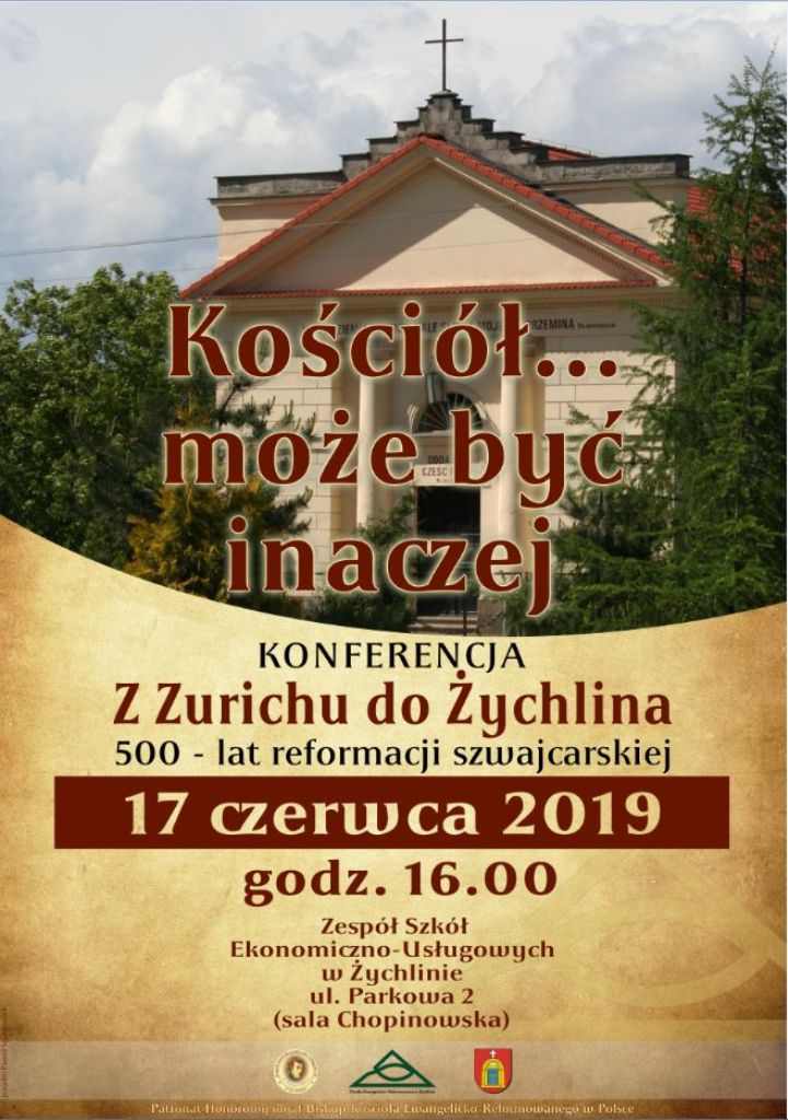Plakat konferencji "Z Zurichu do Żychlina"