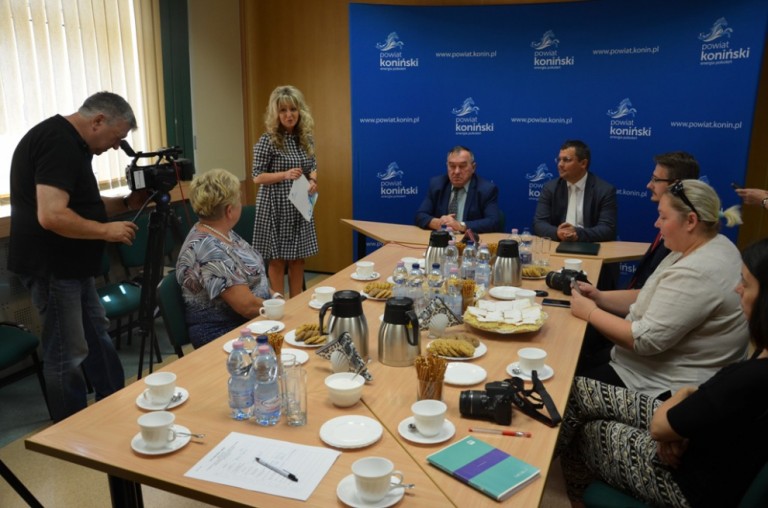 Z briefingu prasowego Starosty Konińskiego
