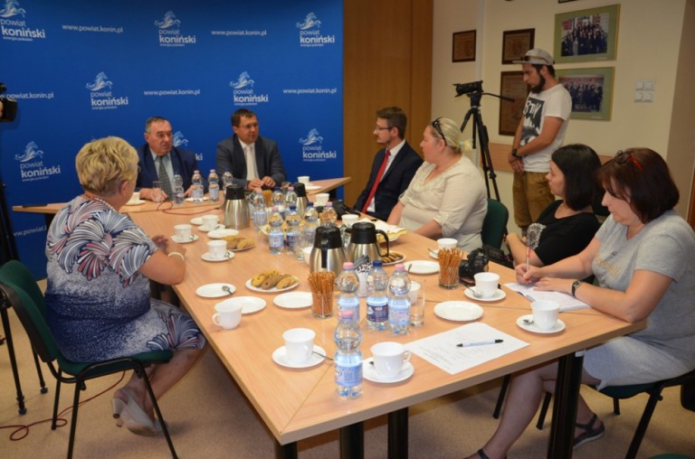 Z briefingu prasowego Starosty Konińskiego
