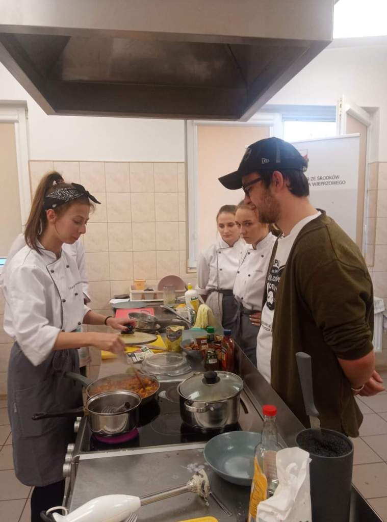 Uczestnik MasterChefâa w ZSEU w Żychlinie