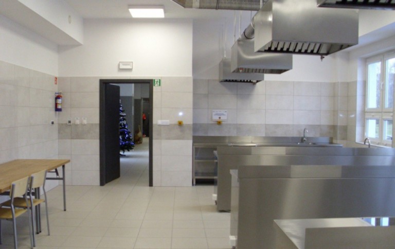 ZSEU w Żychlinie ma nowoczesne centrum gastronomiczne.