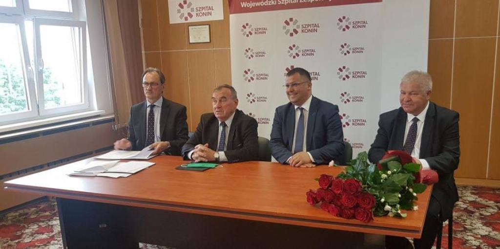 Powiat koniński wspiera szpital