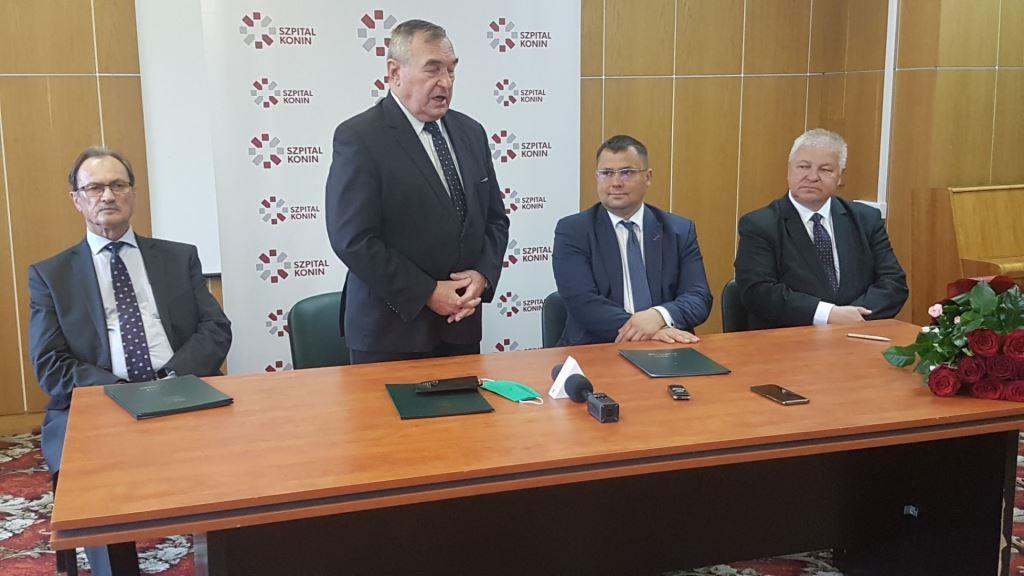 Powiat koniński wspiera szpital