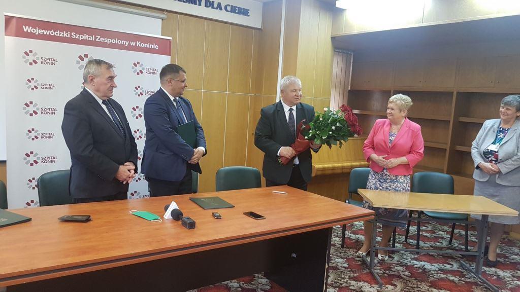 Powiat koniński wspiera szpital
