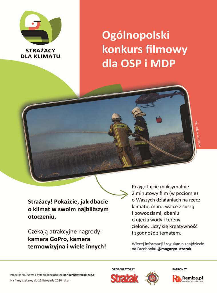 Ruszył konkurs filmowy dla strażaków