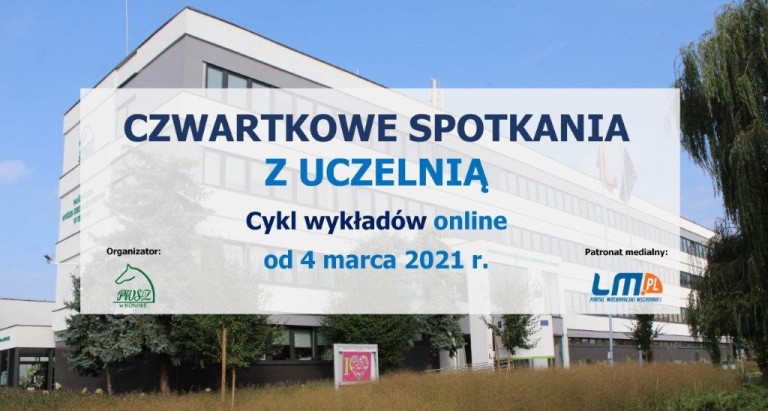 ?Czwartkowe spotkania z uczelnią? ? zaproszenie na wykłady