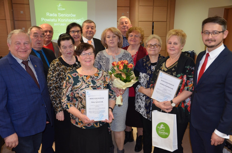Rada Seniorów Powiatu Konińskiego podsumowała III kadencję