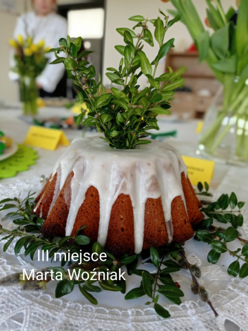 Zwycięskie wypieki - miejsce trzecie: Marta Woźniak