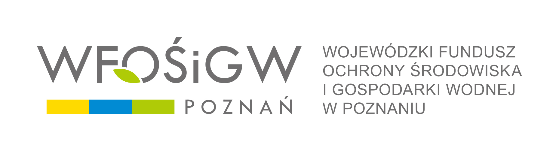 Logo Wojewódzkiego Funduszu Ochrony Środowiska i Gospodarki Wodnej w Poznaniu