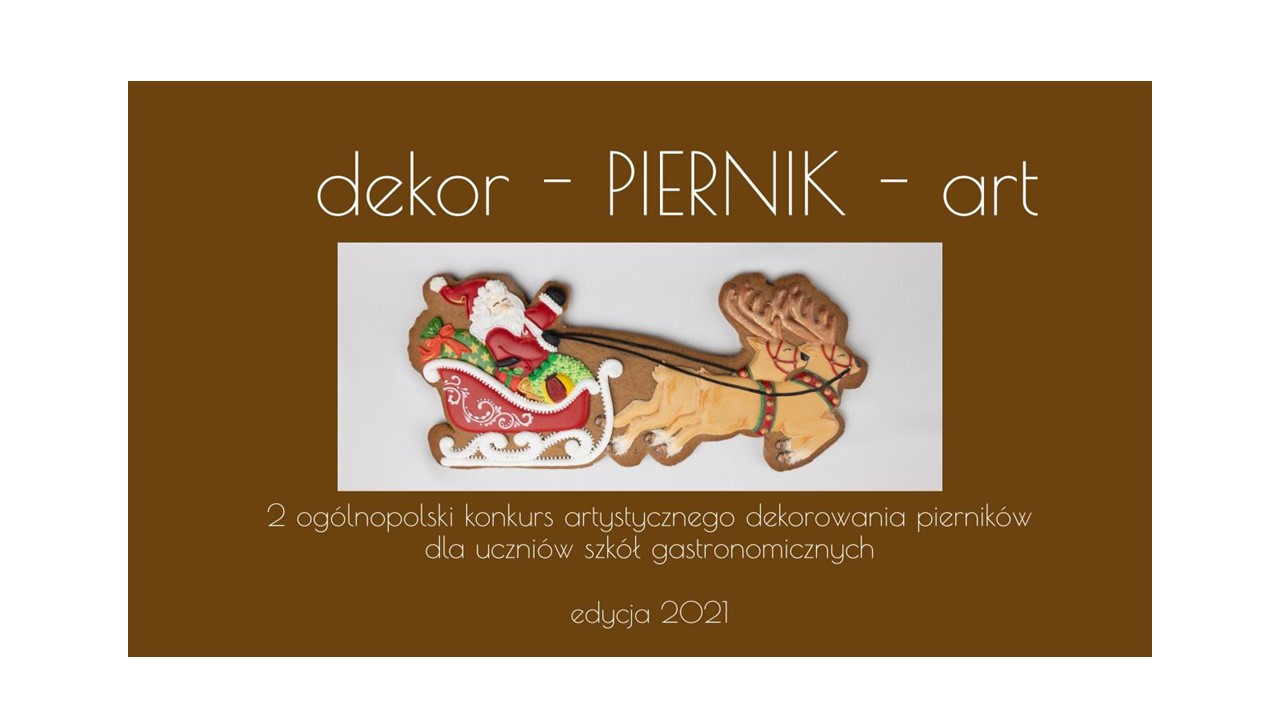 Grafika promująca konkurs dekor-PIERNIK-art