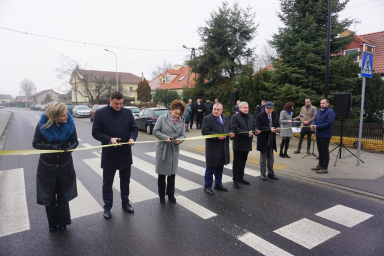 Uroczyste otwarcie drogi powiatowej nr 3251P w miejscowości Żychlin