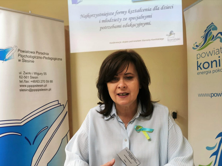 konferencja zorganizowana przez Powiatową Poradnię Psychologiczno-Pedagogiczną w Ślesinie