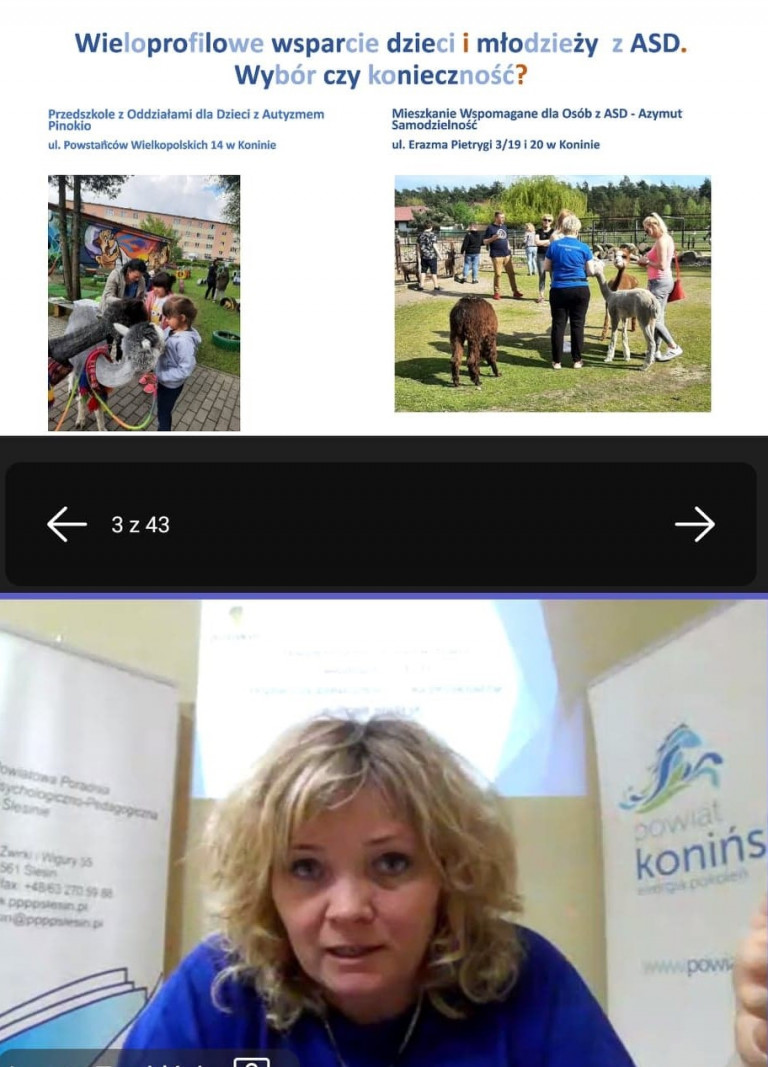 konferencja zorganizowana przez Powiatową Poradnię Psychologiczno-Pedagogiczną w Ślesinie