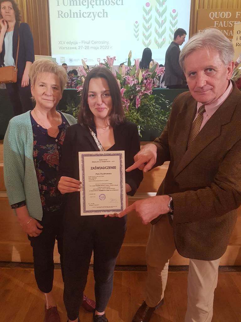 Uczennica z Żychlina laureatką prestiżowej olimpiady