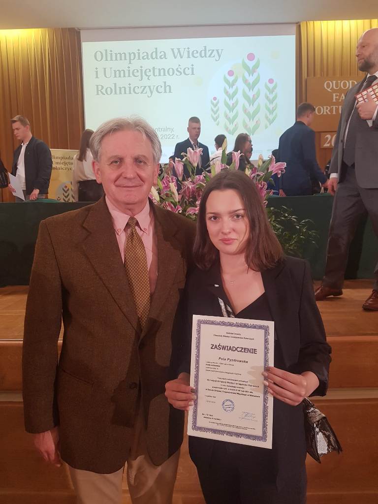 Uczennica z Żychlina laureatką prestiżowej olimpiady