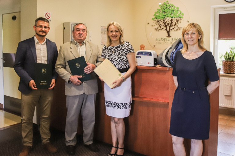 Powiat koniński wspiera Hospicjum w Licheniu