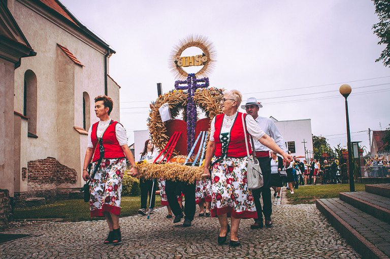 Rolnicy z powiatu konińskiego podziękowali za tegoroczne plony