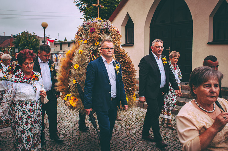 Rolnicy z powiatu konińskiego podziękowali za tegoroczne plony