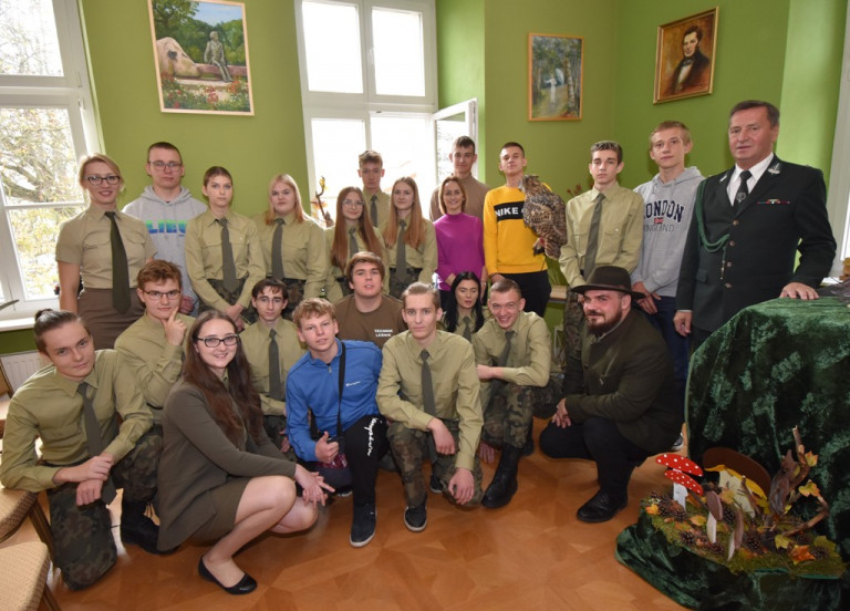 Tydzień pełen leśnych wrażeń w ZSEU w Żychlinie