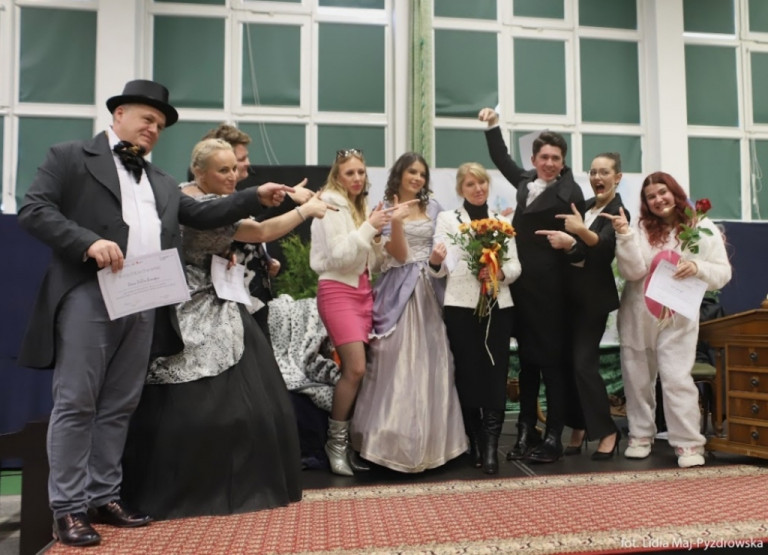 Spektakl teatralny jako podsumowanie projektu - Deski dla Kreski