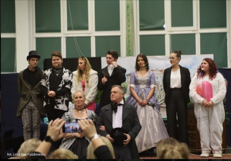 Spektakl teatralny jako podsumowanie projektu - Deski dla Kreski