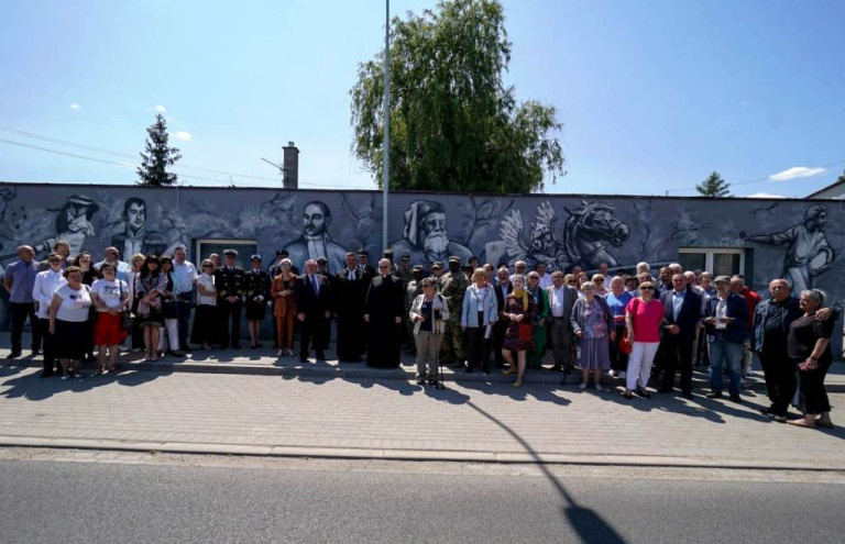 Najnowszy mural w Żychlinie