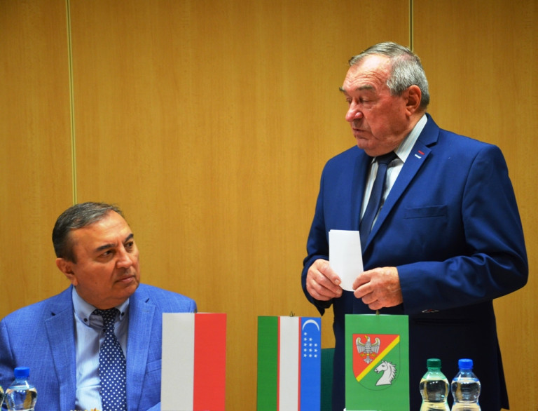 Spotkanie z ambasadorem Uzbekistanu