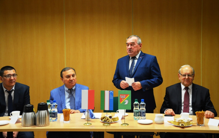 Spotkanie z ambasadorem Uzbekistanu