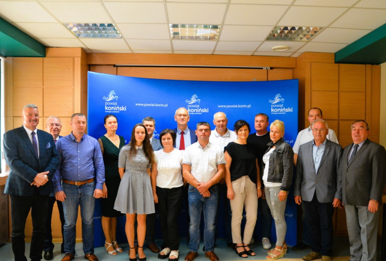 Uczestnicy konferencji prasowej