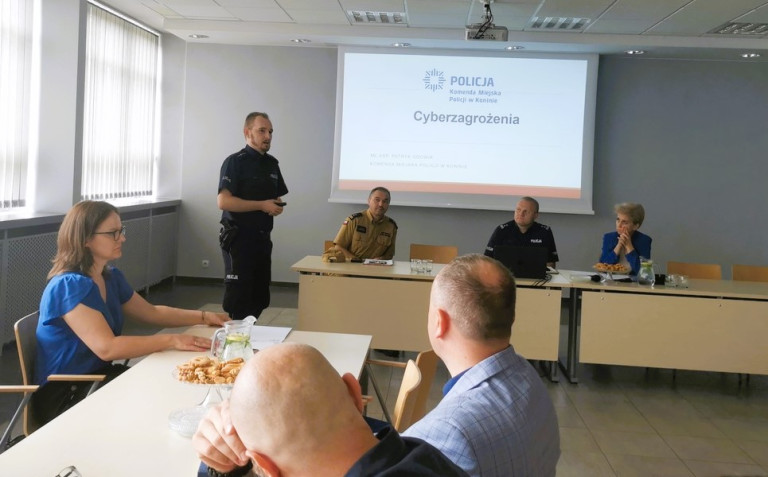 Rozmawiali o bezpieczeństwie w powiecie