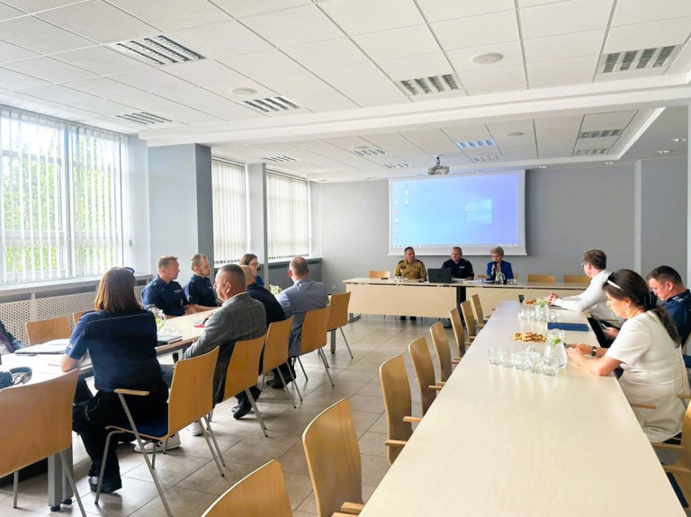 Rozmawiali o bezpieczeństwie w powiecie