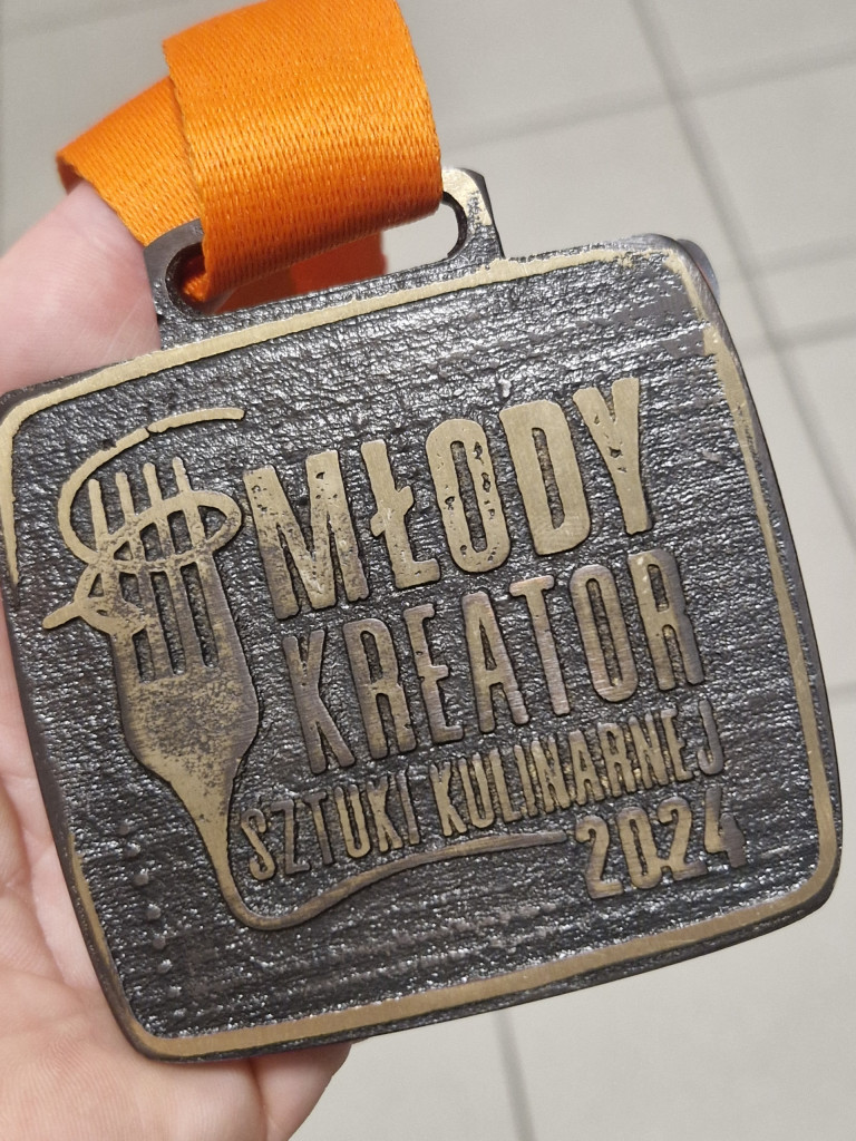 Medal Młody Kreator Sztuki Kulinarnej 2024.