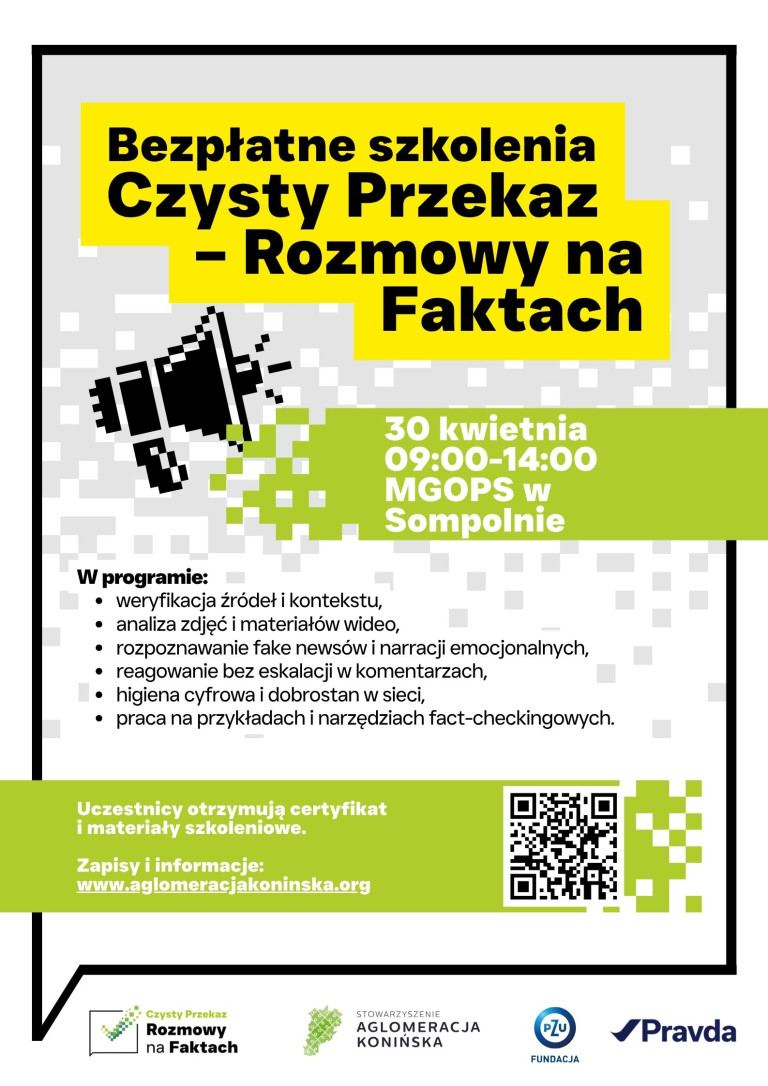 Czysty Przekaz: rozmowy na faktach w Aglomeracji Konińskiej