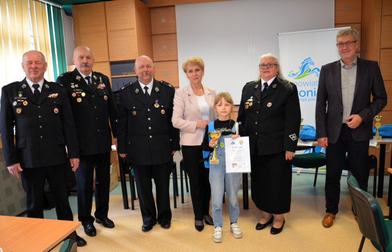 Najlepsi w konkursie strażackim
